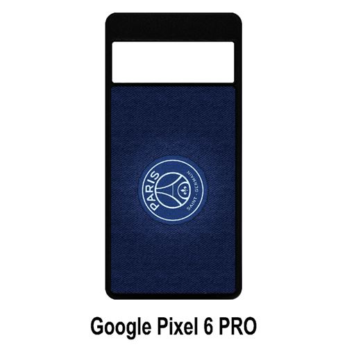 Coque My-Kase pour google Pixel 6 PRO - 105 psg paris saint germain - Silicone Noir
