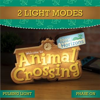 Lampe Nintendo Animal Crossing Logo