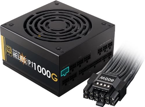 Non Communiqué Noir Gamdias Alimentation Atx Helios P2g - 1000W (Noir)