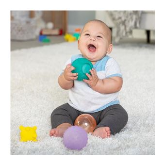 Jeu d'éveil Infantino Coffret 4 balles lumineuses et sensorielles