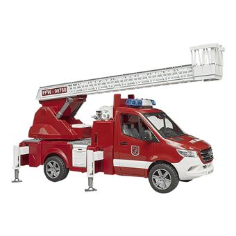 Camion de pompier + casque BRUDER : la boite à Prix Carrefour