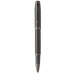 Stylo roller Parker IM Monochrome, Gris acier, encre noire, Coffret cadeau