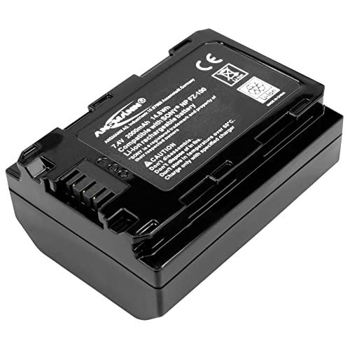Ansmann A-Son NP FZ-100 Batterie pour appareil photo Remplace laccu dorigine NP-FZ100 7.4 V 2000 mAh