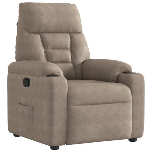 VIDAXL - Fauteuil inclinable - Taupe - Image 3