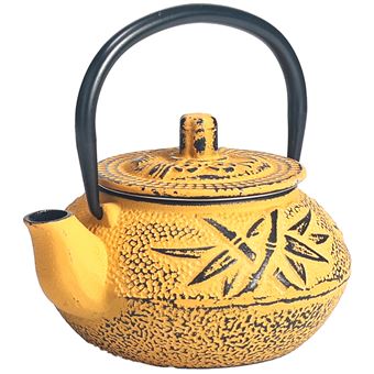 Petite théière de type japonaise Turquoise en fonte 0.2 litre