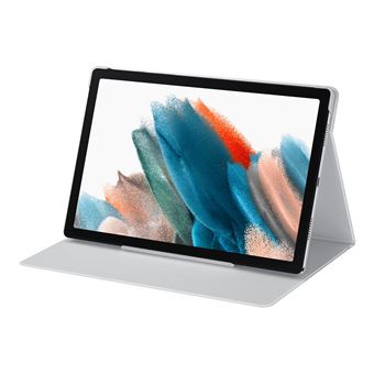 Samsung EF-BX200 - Étui à rabat pour tablette - argent - pour Galaxy Tab A8