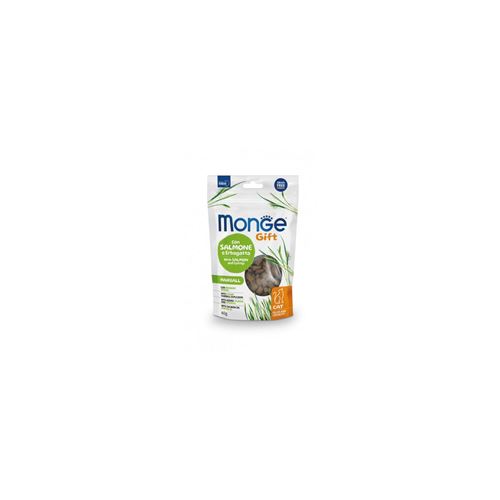 Meilleurs prix pour Monge Gift croquette pour chat 60 g Adulte Herbes à chat, Saumon