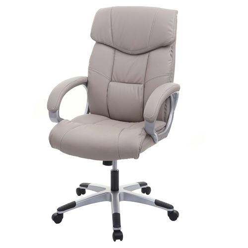 Mendler Fauteuil De Bureau - Taupe - Image 2