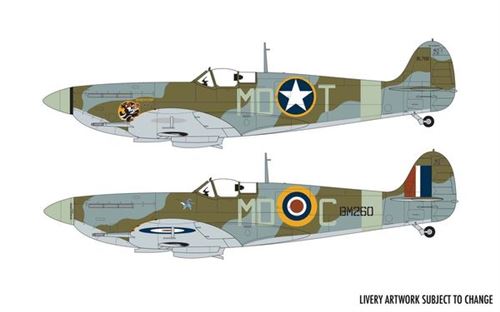 Airfix - Supermarine Spitfire Mk.vb - Maquette d'avion - Échelle 1:48 - Image 3