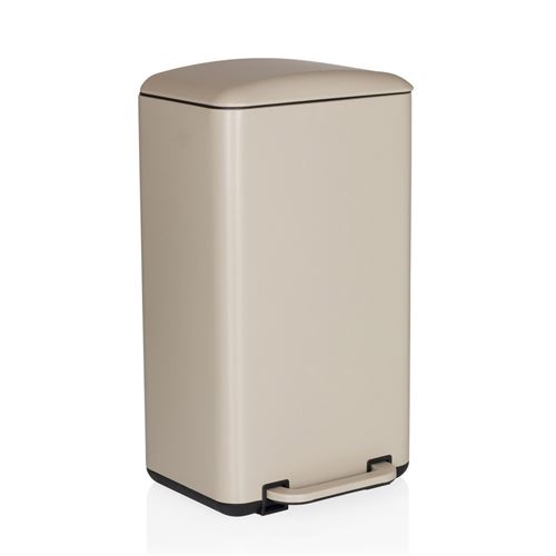 Collecteur à déchets / Poubelle CLEAN BEVA 30 L beige hjh OFFICE
