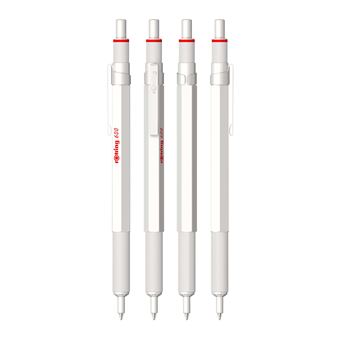 Stylo à bille Rotring 600 Perle Blanche