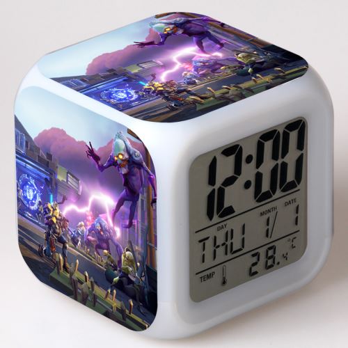 Stack Multicolore Réveil Enfant Led Multifonctionnel Coloré Cadeau - Fortnite #8