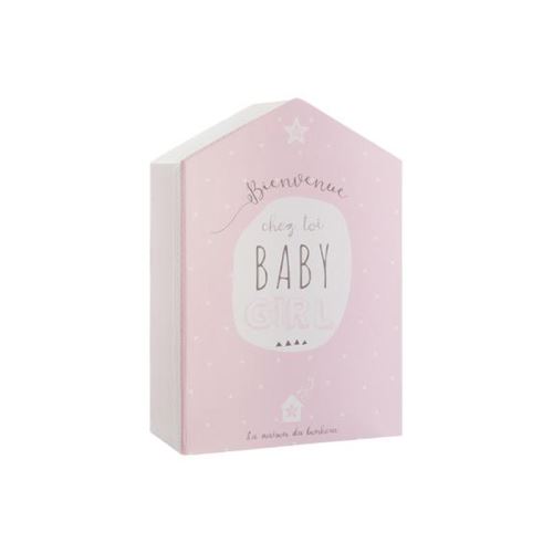 Maison coffret naissance Bienvenue chez toi Baby Girl