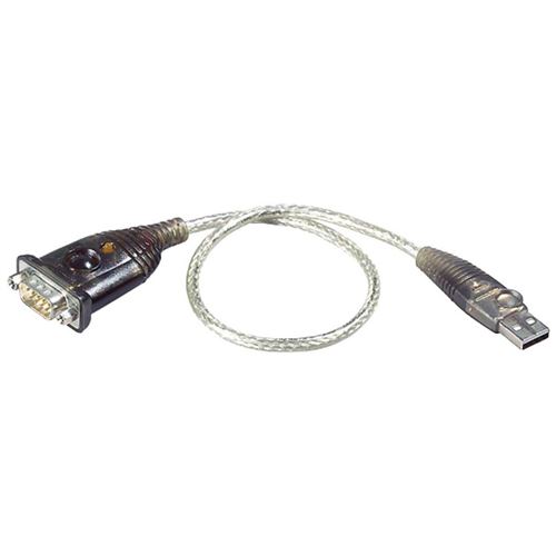 Adaptateur USB - câble sériel, Aten UC232A, USB mâle A à 9 broches Sub D prise