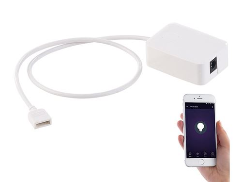Contrôleur wifi pour bande LED des séries LAK/LAM, compatible Amazon Alexa