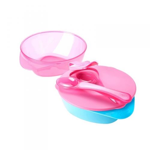 Lot de 2 bols d'apprentissage fille 6m+ - tommee tippee