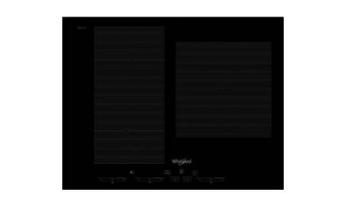 Whirlpool SMC653FBTIXL - Table de cuisson à induction - 3 plaques de cuisson - Niche - largeur : 56 cm - profondeur : 49 cm - noir - avec cadre biseauté