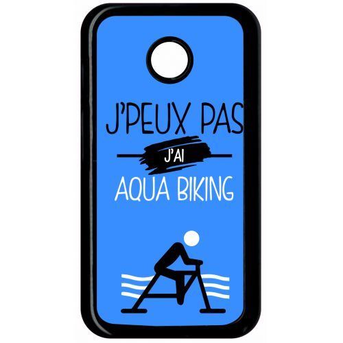 Coque motorola moto e j peux pas j ai aqua biking 3