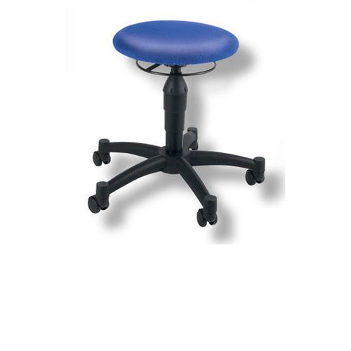 Siège wellness / Tabouret BALANCE 10, tissu bleu