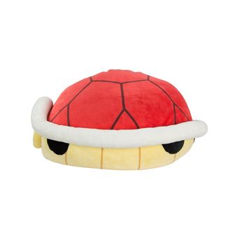 TOMY Mario Kart - Peluche Club Mocchi Mocchi Carapace Rouge 30 cm - 1