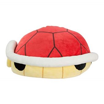 TOMY Mario Kart - Peluche Club Mocchi Mocchi Carapace Rouge 30 cm