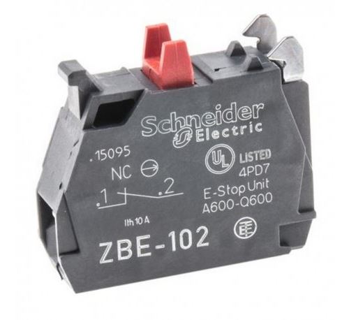 Schneider Electric ZBE102 XB4 XB5 series Contact Block 1NC Screw T...