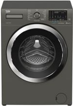 Beko Smart WTE7736XC2M - Machine à laver - largeur : 60 cm - profondeur : 49 cm - hauteur : 84 cm - chargement frontal - 50 litres - 7 kg - 1400 tours/min - gris Manhattan