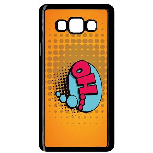 Coque Samsung Galaxy A7 Oh Fond Orange