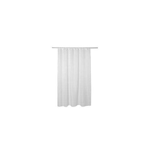 Rideau de Douche Nid d'Abeille 180x200cm Blanc