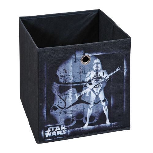 Boîte de rangement Star Wars noire 32 x 32 x 32cm