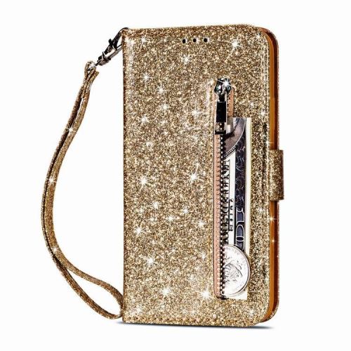 Coque Folio Brillant avec multi-fente pour Apple iPhone 11 Pro Max 6.5 - Or