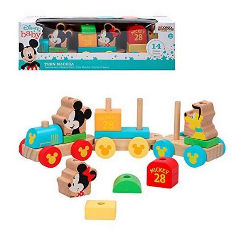 Train Mickey & Minnie 14 pcs 34 cm (18+ mois)