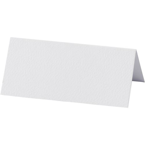 Happy Moments cartons de table 9x4 cm 20 pièces blanches
