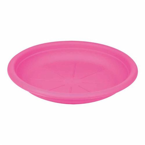 Paris Prix - Soucoupe Pour Pot nolwen 18cm Fuchsia
