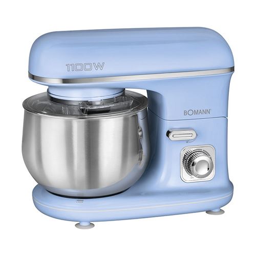 Bomann Bleu Robot Pétrin Multifonction 5L 1100W Km 6030 Cb - Neuf - Image 5