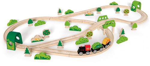 Hape Chemin de fer avec forêt E3713