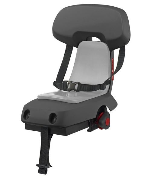 Polisport Duo siège de vélo arrière gris Guppyjunior CFS 8636100010