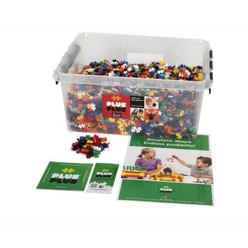 Boîte Vrac Mix Mini Basic 6000 pièces - Plus Plus Education