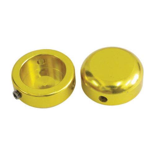 Bouchons d'extrémité de barre BMX Savage en alliage 22.2mm Or