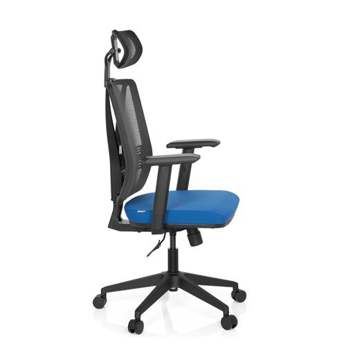 Tissu 8pn0wok Bleu Chaise Maille Hjh Carlow Bureau Pro De eWH92DYbEI