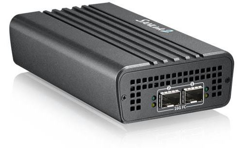 Promise SANLink2 Thunderbolt 2 to 16 Gb-s Fibre Channel Adapter Adaptateur réseau Thunderbolt 2 16Gb Fibre Channel x 2