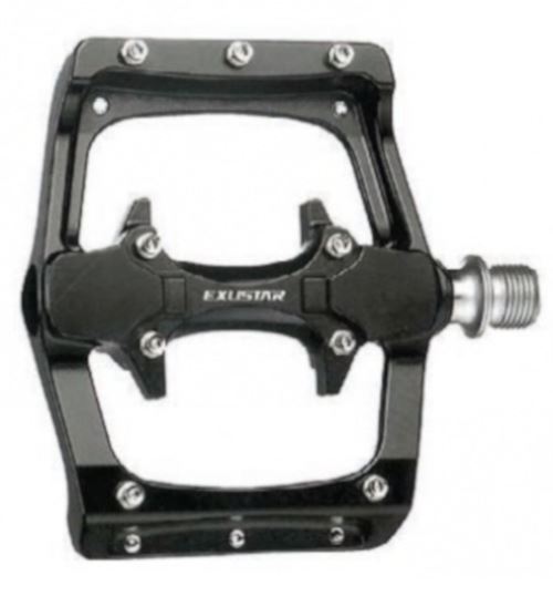 Exustar Les pédales plateformes BMX E-9/16 pouces PM820-2 noir par set