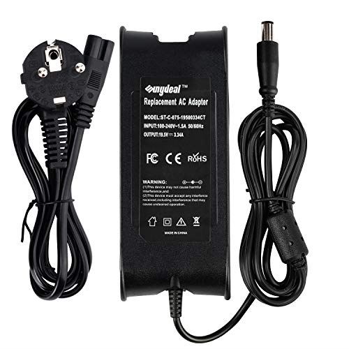 SUNYDEAL Alimentation Chargeur 19.5V 65W 3.34A Adaptateur Secteur PC Portable Remplacement pour Dell PA-12 Inspiron 1501 6000 6400 I