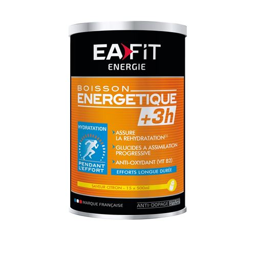Boisson énergétique +3h citron EA Fit