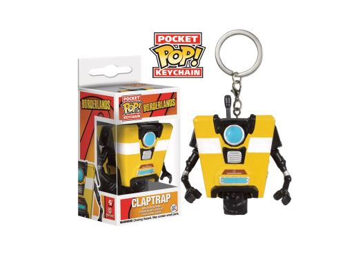 Porte Clé Borderlands - Clap Trap Pocket Pop 4cm