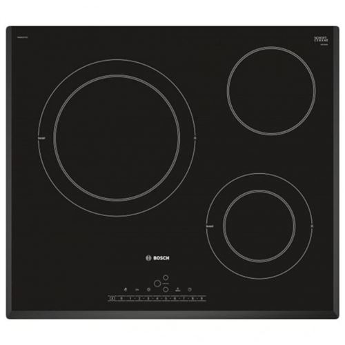 Plaques vitro-céramiques BOSCH PKK651FP2E 60 cm Noir (3 zones de cuisson)