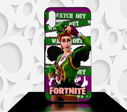 Coque compatible pour Samsung Galaxy A10 Fortnite Battle Royale 048