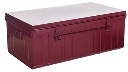 Pierre Henry - Malle de rangement 130 litres Rouge rubis nacré