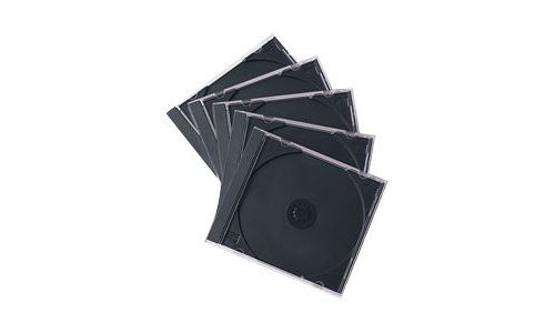 AM Denmark - CD jewel case voor opslag -capaciteit: 1 CD (pak van 5)