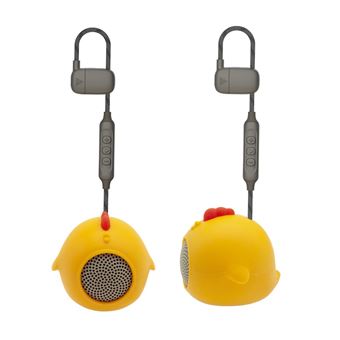aniball mini enceinte sans fil poule 3w jaune - 1
